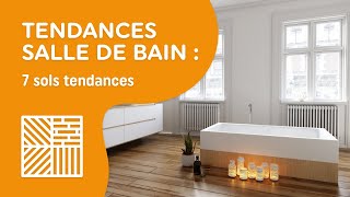 Tendances salle de bain 2023  7 sols originaux – MesDépanneursfr [upl. by Branham346]