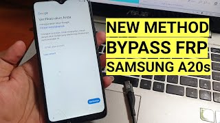 Metode2 Cara Bypass Frp Samsung A20s remove google account new security method 2021 [upl. by Ahael]