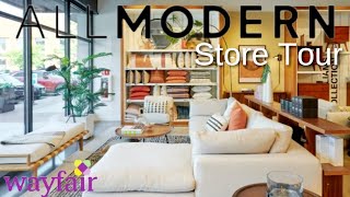 All Modern Store Tour Wayfair Furniture amp Decor Trends for 2024 [upl. by Ev687]