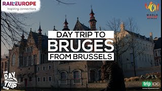 Day Trip To Bruges Belgium  Travel Vlog  World Culture Network [upl. by Dodwell228]