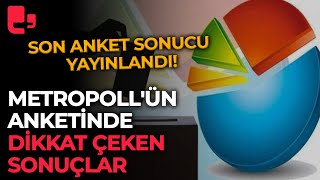 Son anket sonucu yayınlandı Metropollün anketinde dikkat çeken sonuçlar [upl. by Keiryt]