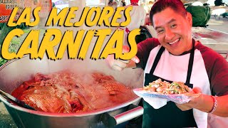 En busca de las mejores CARNITAS de MÉXICO [upl. by Esinyl]