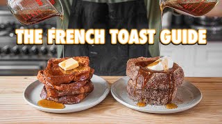 The Easy French Toast Guide 3 Ways [upl. by Silin]