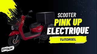 Scooter électrique PinkUP  Changer un pneu [upl. by Anilecram]