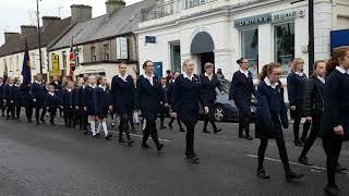 Kilkeel Remembrance Parade 11th Nov 2018 [upl. by Anelrahs209]