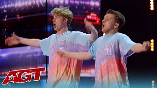 Funkanometry Duo KILL IT on Americas Got Talent [upl. by Ynnatirb740]