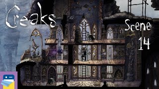 Creaks Scene 14 Walkthrough amp iOS Apple Arcade Gameplay by Amanita Design [upl. by Nnyleitak590]