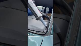 How to Glue Car Windshield autoglass [upl. by Batruk]