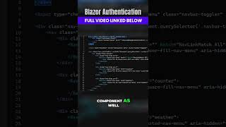 ASPNet Core Blazor Login  blazor aspnetcore dotnetcore [upl. by Dulcle]