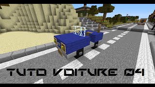 Minecraft  Tuto  Comment faire une voiture 04 [upl. by Cassiani771]