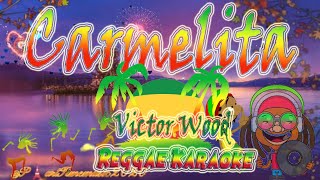 Carmelita  Victor Wood  DJ John Paul REGGAE Cha Cha Karaoke version [upl. by Mosnar]