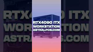 TINY POWERHOUSE RTX 4090 ITX Workstation Back To School Sale  BTS24  astralpcscom pcbuild tech [upl. by Epillihp]