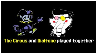 The Circus and Dialtone played together Deltarune [upl. by Aihppa250]