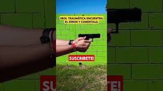 EKOL GEDIZ TRAUMÁTICA 9X22 pistolastraumaticas 9mmluger 9mmpistol INDUMIL [upl. by Jillie93]