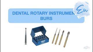 Operative Rotary Burs carbide burs amp diamond points finishing amp polishing instruments  En [upl. by Odarnoc203]