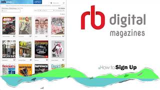 RBdigital Magazines  How to Sign Up [upl. by Nalyac]