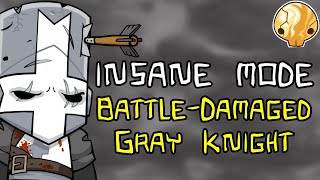 Castle Crashers  BattleDamaged Gray Knight insane mode playthrough Industrial Prince Mod 42 [upl. by Fabi857]