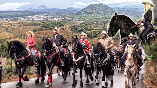 LA CABALGATA MAS GRANDE DE MICHOACAN  Festejando a la Virgen del Refugio en Condembaro Michoacan [upl. by Barde527]