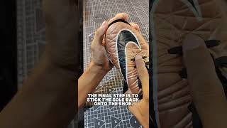 Regluing Nike football shoes footballshoes repairing howtorepair soccercleats [upl. by Adierf]