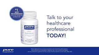 O N E Multivitamin from PURE [upl. by Carolynn]