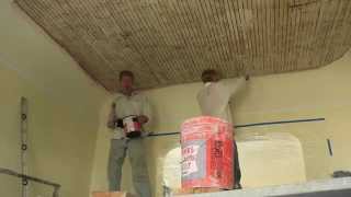 Repair a failing interior plaster ceiling [upl. by Ahtiuqal]