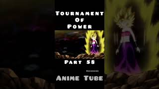 Tournament Of Power Part 58🔥❤️goku dragonball tournamentofpower anime manga [upl. by Trahurn]