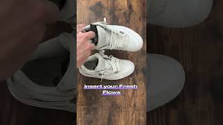 How to Remove Creases in your Sneakers amp Shoes with a Hair Dryer shorts short shoes sneakers [upl. by Benioff]