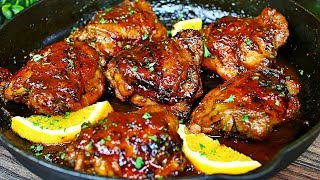 Orange Honey Glazed Chicken Recipe  Easy Chicken Recipe [upl. by Jacky59]