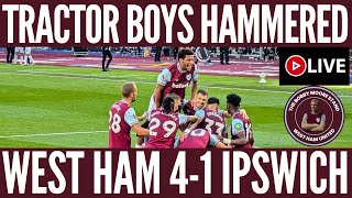 West Ham 4  1 Ipswich  A Performance Weve Been Waiting For  The Season Starts Now [upl. by Corina]