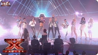 Its a HUGE past contestant mashup  Live Final Week 10  The X Factor 2013 [upl. by Adyaj]