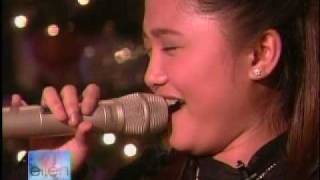 Charice Pempengco on The Ellen DeGeneres Show FULL [upl. by Benoite]