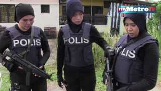 Polis wanita bantu Ops Cantas Khas [upl. by Silecara400]