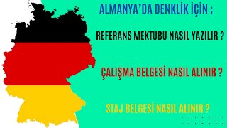 REFERANS MEKTUBU NASIL YAZILIR ÇALIŞMA BELGESİ NASIL ALINIR STAJ BELGESİ NASIL ALINIR [upl. by Amitaf]