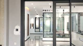 louvre sliding dooraluminum windowsCustomizedglasssimplicityvillaaluminum alloy [upl. by Nnyrb643]