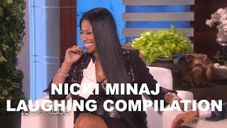 NICKI MINAJ LAUGHING COMPILATION  QUEEN [upl. by Llerej31]