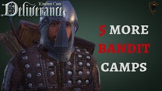 Kingdom Come Deliverance Five More Great Bandit Camp Locations for Looting [upl. by Pansy]