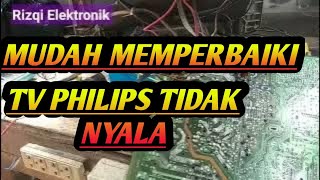 memperbaiki tv Philips [upl. by Imyaj]