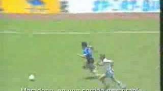 Gol de Maradona contra Inglaterra 86 [upl. by Hnilym]