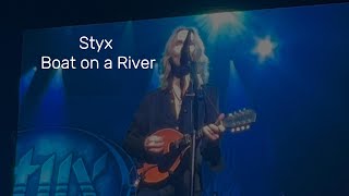 Styx  Boat on a River Live 2024 [upl. by Savory405]