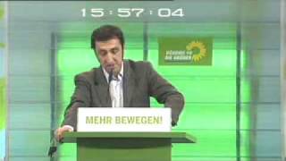 Cem Özdemirs Bewerbungsrede auf der BDK in Erfurt [upl. by Jaquenetta303]