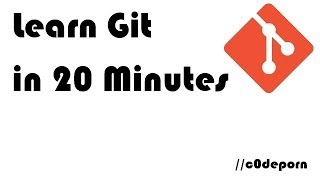 Learn Git in 20 Minutes [upl. by Saideman]