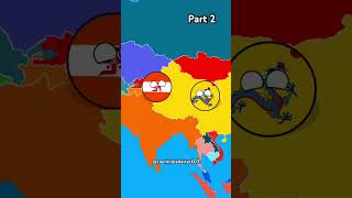 Akhand bharat in hindi part 2 hindi india indian akhandbharat countryballanimation nutshell [upl. by Jemina]