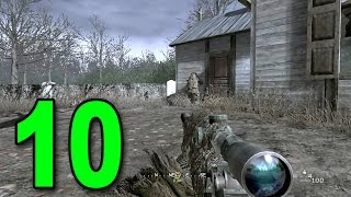 Call of Duty 4  Part 10  Ghillies in the Mist Lets Play  Walkthrough  Gameplay [upl. by Neddie]