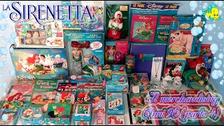 La Sirenetta Walt Disney  Il merchandising Anni 90  quarta parte [upl. by Sadella]