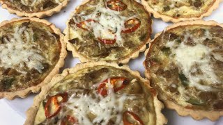 تحضيرات رمضان 2018 ميني كيش بالكفتة حشوة لذيذة جدا  SilaCooking Minis Quiches à la viande hachée [upl. by Christye]