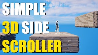 How To Make 3D Side Scroller In Unreal Engine [upl. by Uriiah]