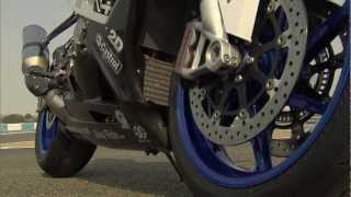 【Full HD】The new 2013 BMW HP4 on Race track RAID ON [upl. by Anekahs]