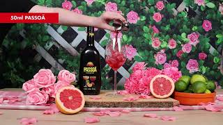 The Booze Bar  How to make a Passoã Rosa 🍷 [upl. by Noorah550]