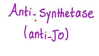 AntiSynthetase AntiJo1 Autoantibodies [upl. by Katusha]