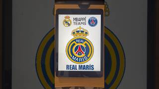 REAL MADRID vs PSG ⚽️ MBAPPÉ FOOTBALL TEAMS 🔥 football futbol mbappe realmadrid psg paris [upl. by Cliff]